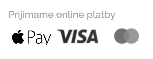 Prijímame online platby